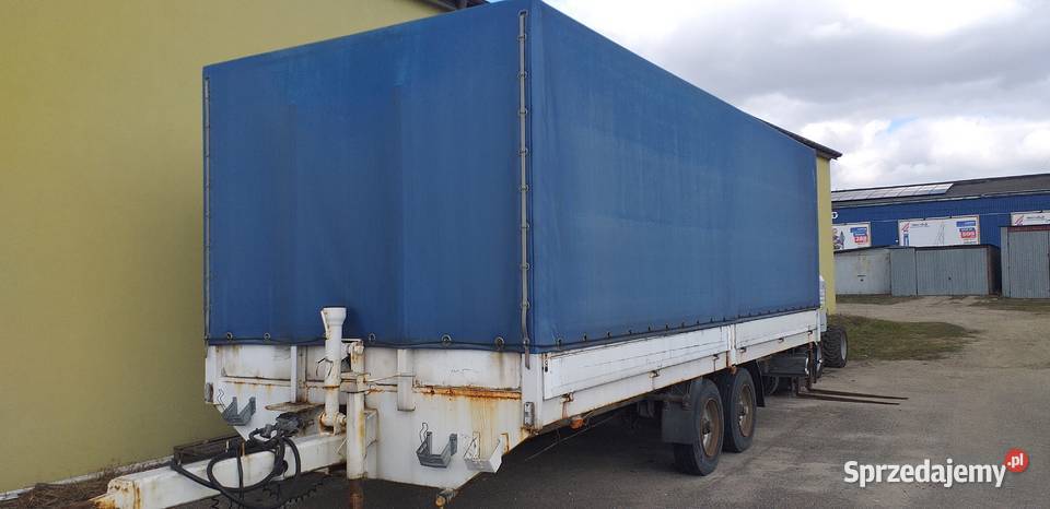 Przyczepa ciężarowa Tandem lubelskie Łuków
