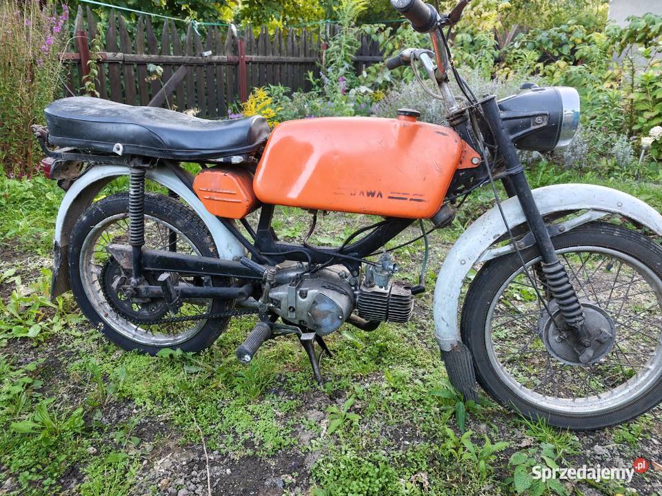 Jawa 50 Mustang 1980 oryginalny lakier dokumenty dolnośląskie Kowary