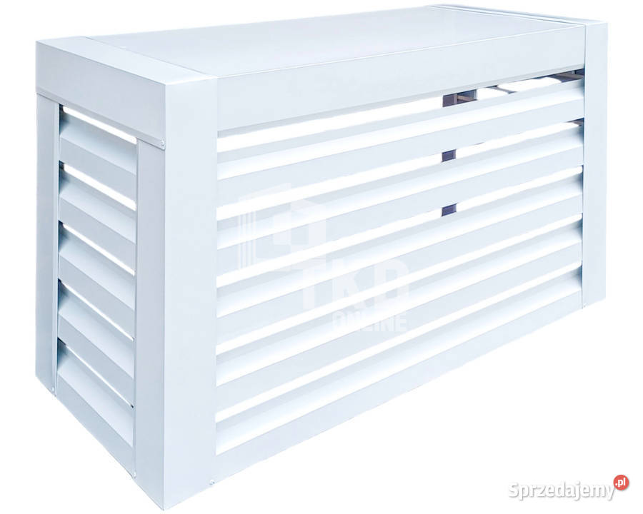 Osłona klimatyzatora 100x40x60 Biała Zabudowa pomorskie Kościerzyna