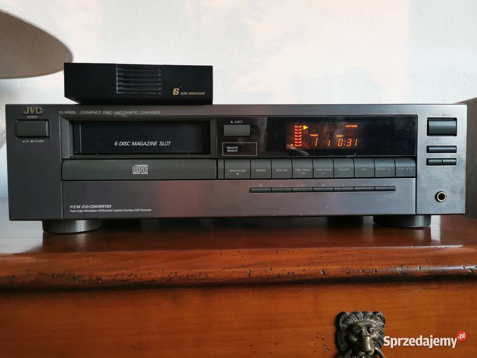 JVC zmieniarka płyt cd z odtwarzaczem XLM 505 Mielec