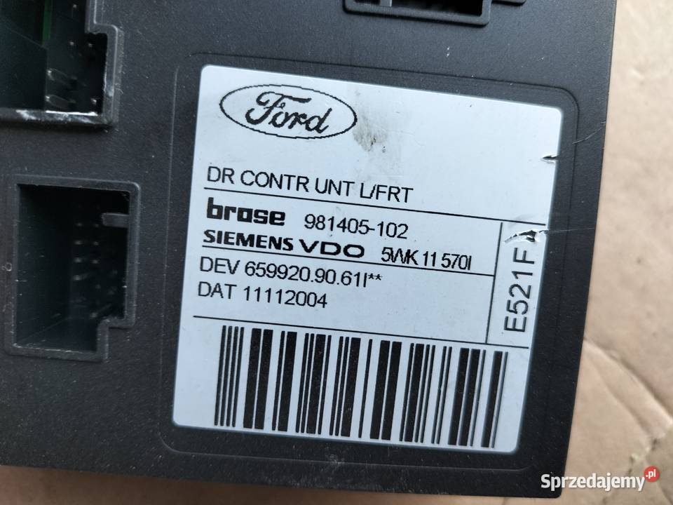 FORD FOCUS C MK1 SILNIKCZEK SZYBY DRZWI LEWY Kamień-Kolonia