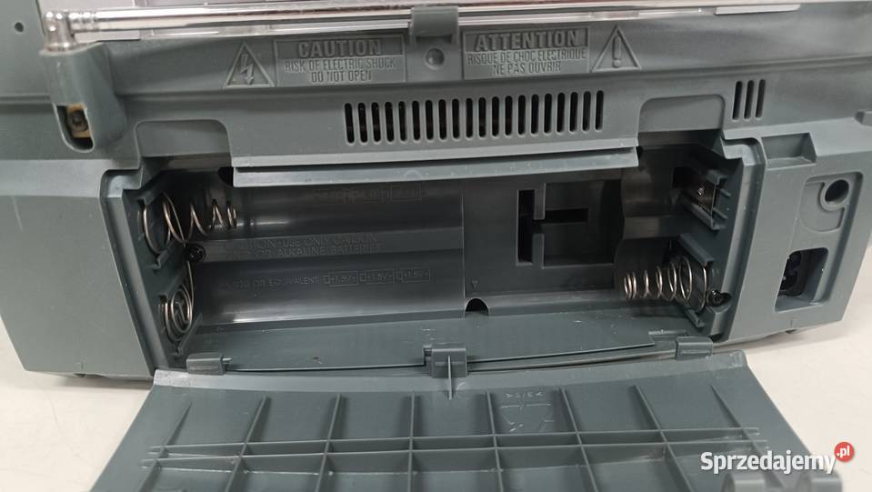 PHILIPS AZ1040 Radioodtwarzacz kasetowy z CD Poznań