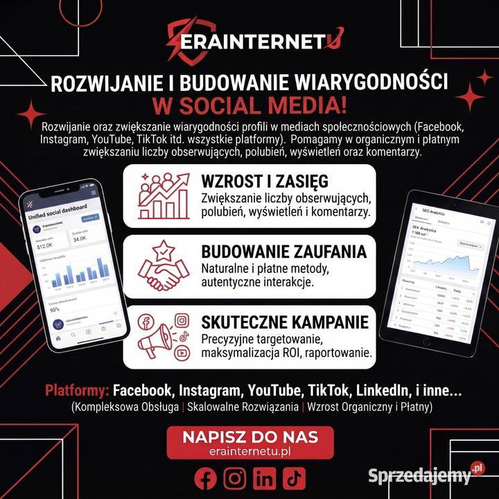 Profesjonalne Strony WWW Sklepy Grafika Reklamy Tworzenie stron internetowych Warszawa