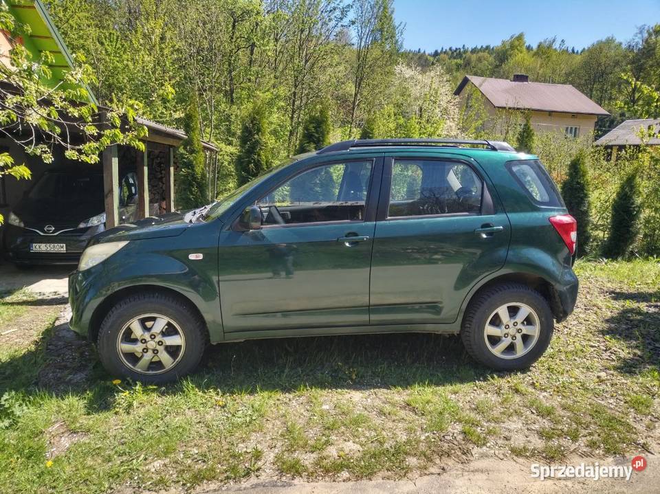 Sprzedam Daihatsu Terios 4x4 z gazem podkarpackie Iwonicz-Zdrój