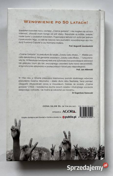 Czarne Gwiazdy Ryszard Kapuściński NOWA książka Warszawa