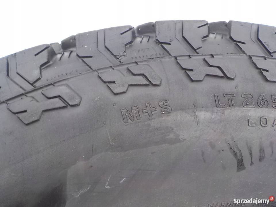 KOŁO FELGA OPONA NISSAN TITAN LT 26575 R16 MS Rozmiar 16" sprzedam
