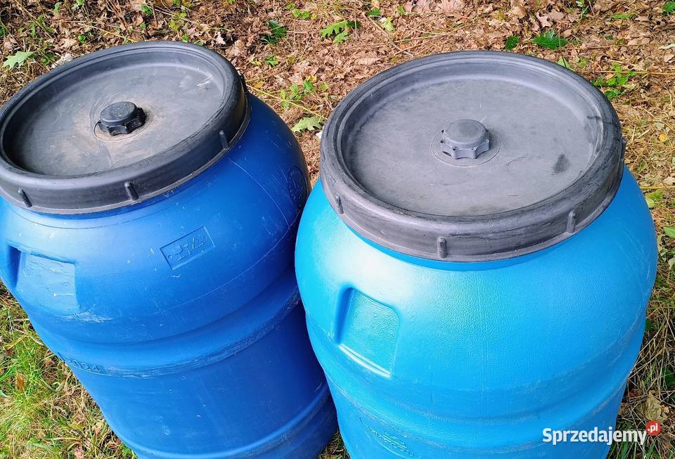 BECZKI 220L PAPRYCE Z KRANIKIEM IDEALNE NA WODĘ Jaworzno sprzedam