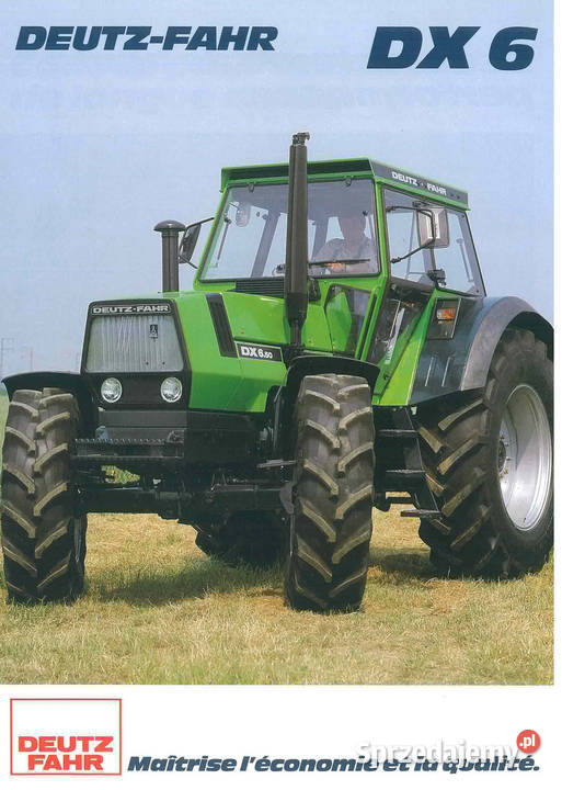 Instrukcja obsługi Deutz Fahr DX 610 630 650 Szamotuły