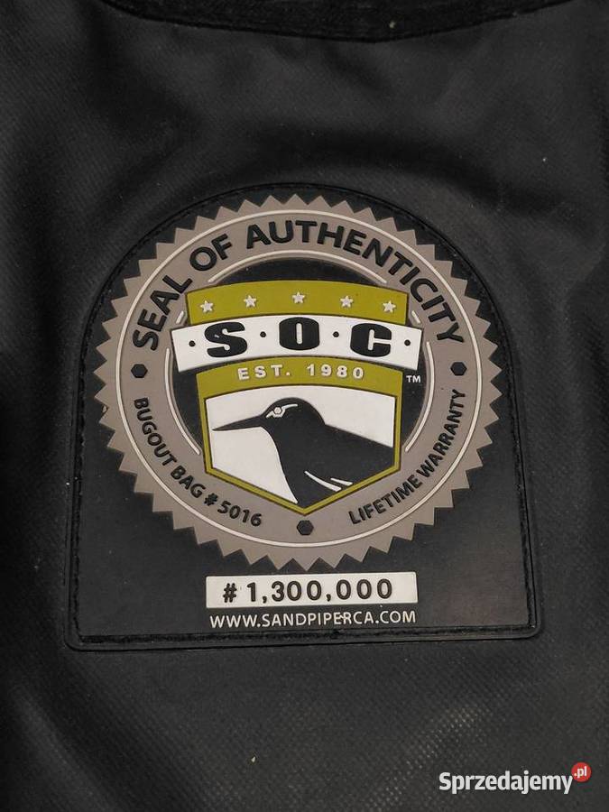 Plecak SOC Bugout bag czarny dolnośląskie Wrocław