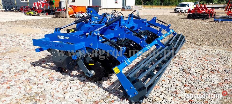 Brona talerzowa Agregat 4m zawieszana ciągana Iława