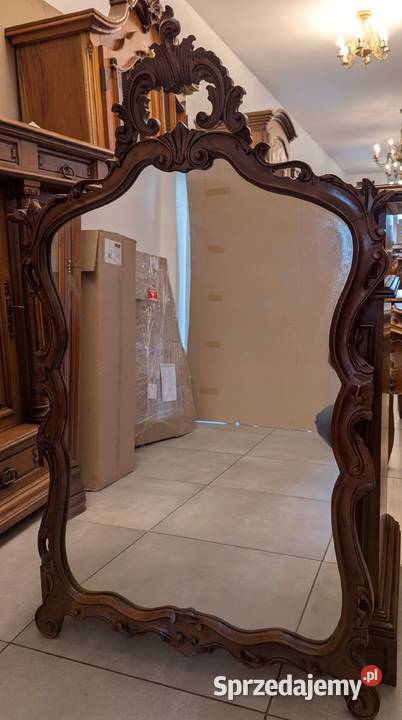 Piękne włoskie lustro neobarokowesklep Dąbrowa Meble Meble śląskie Dąbrowa Górnicza