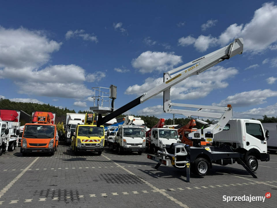Nissan Cabstar Podnośnik Koszowy 20m Palfinger klimatyzacja Widełki