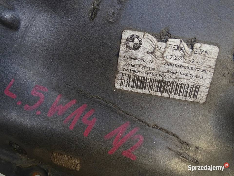 NADKOLE LEWE LEWY PRZÓD PRZEDNIE BMW F30 F31