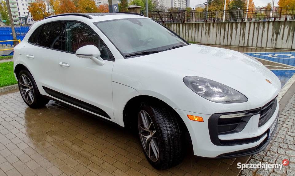 Porsche Macan II 20 produkcja maj 2024 przebieg podlaskie Białystok sprzedam
