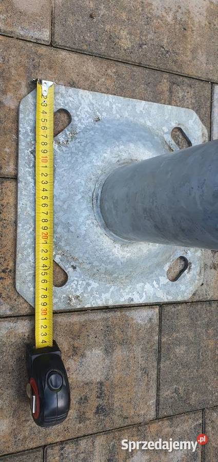 Słup Oświetleniowy maszt stalowy 4m Tecpoles Bydgoszcz