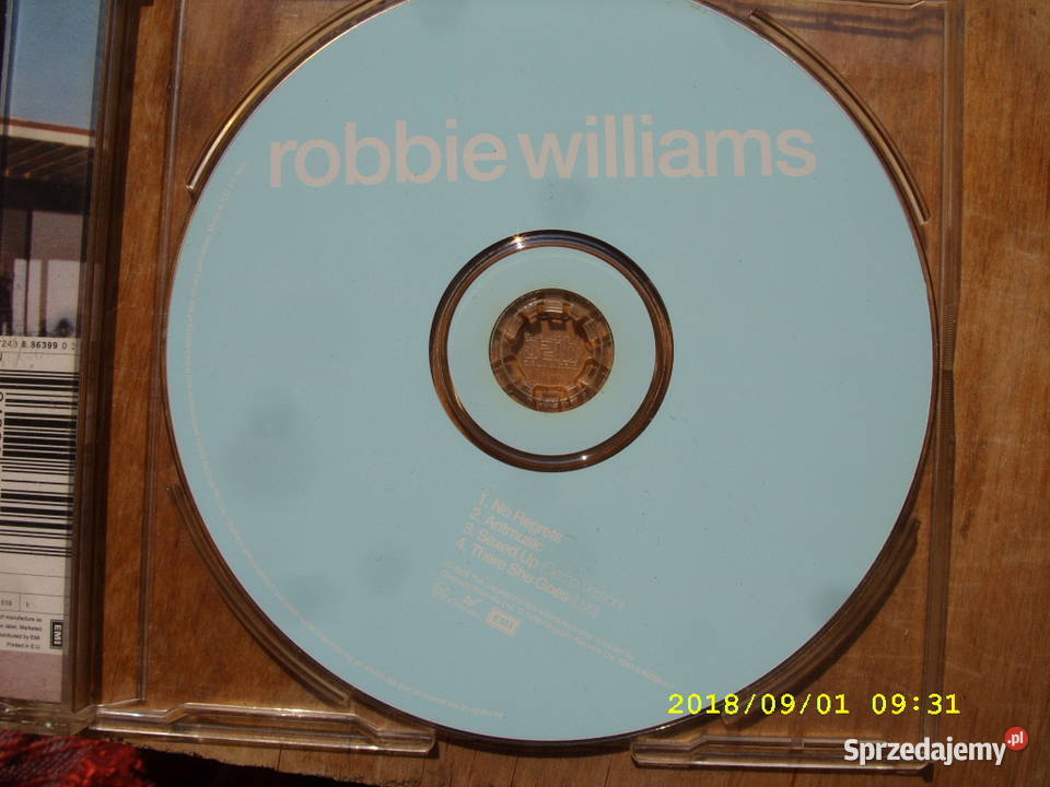 POP CD ROBBIE WILLIAMS 2 plyty single Wołów