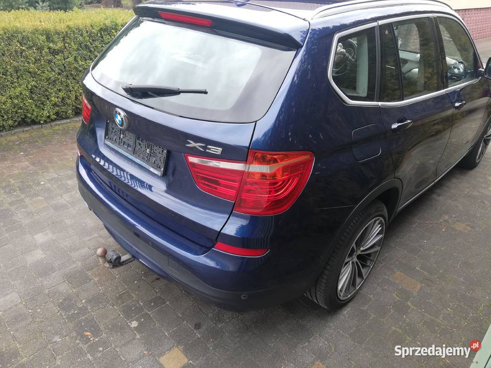 BMW X3 LIFT 2016r Hak 18d diesel Sompolno sprzedam