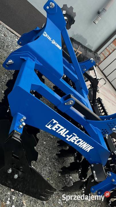 Brona talerzowa MetalTechnik 30m wał daszkowy nieuszkodzony łódzkie sprzedam