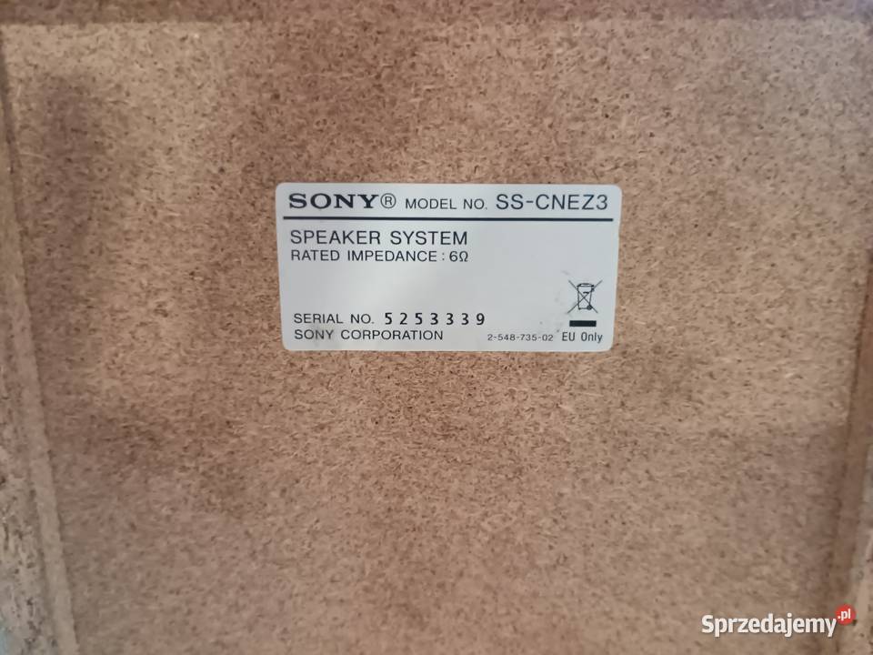 Mini wieża marki Sony