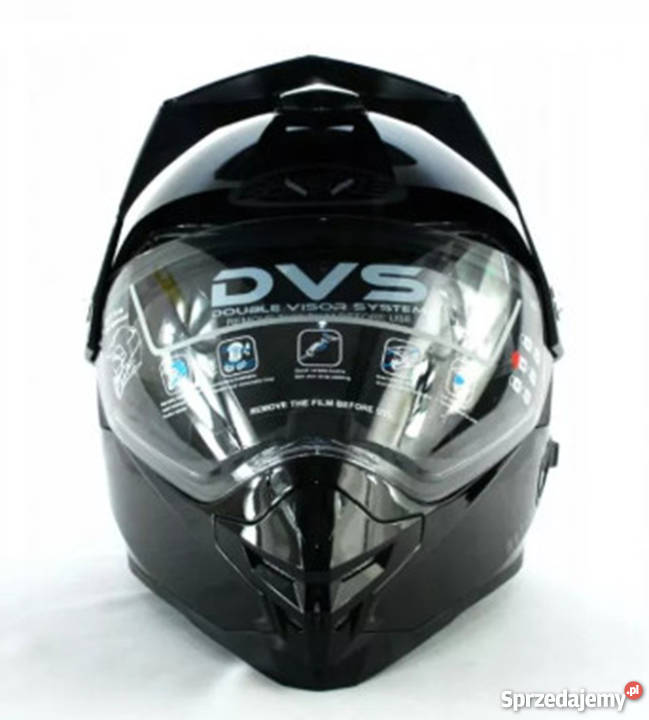Sprzedam kask enduro Ozon czarny blenda wielkopolskie Kalisz