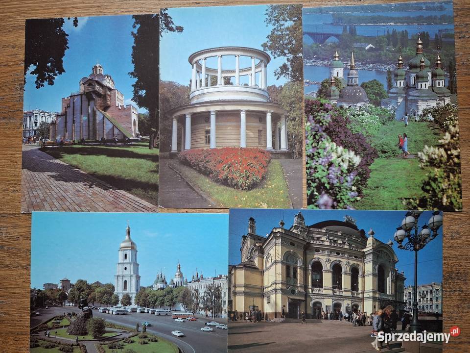 Kijów pocztówki 10 twarda Kraków