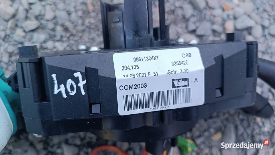 96611304XT Zespolony przełącznik pająk Peugeot Radłów sprzedam