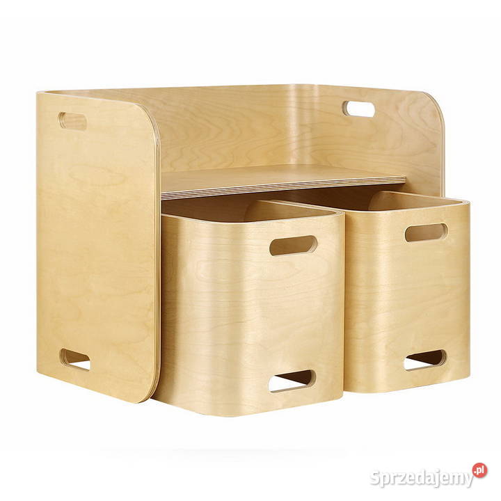 dziecięcy zestaw stól i krzesełka drewno Kraków