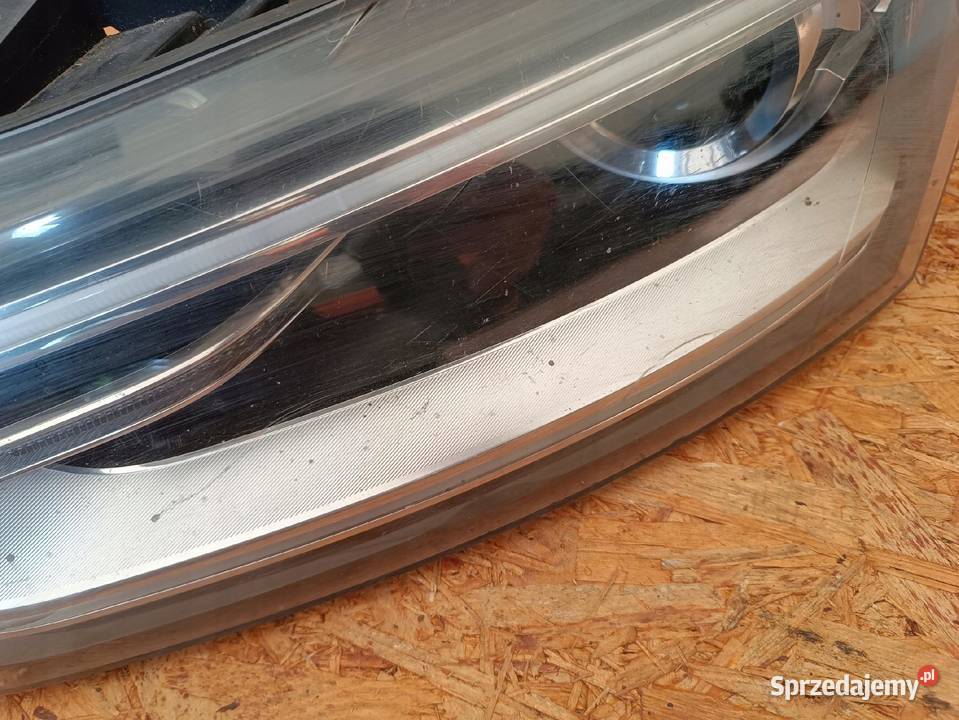LAMPA LEWY PRZÓD EU 8U0941031 AUDI Q3 8U 2011 osobowe wielkopolskie Nowy Tomyśl