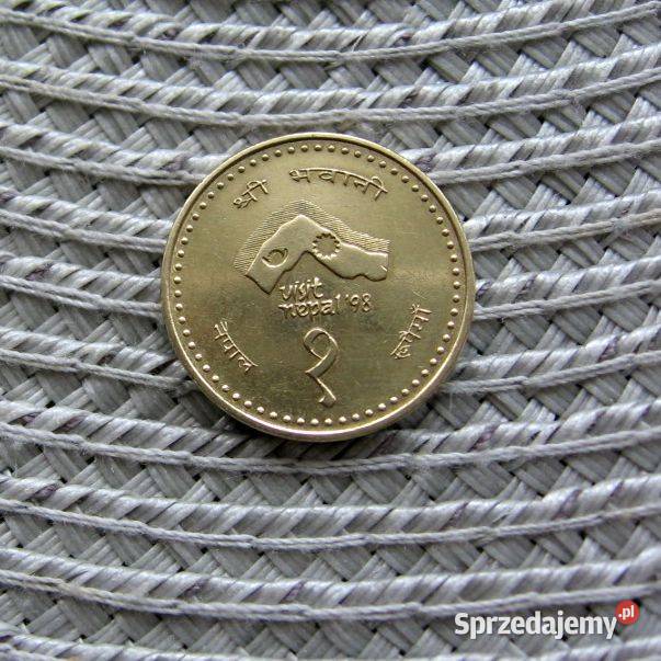 Nepal 1 Rupia 1997r Odwiedż Nepal Kalisz