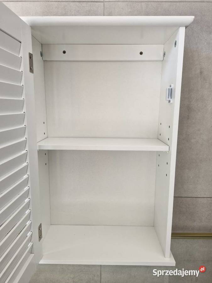 nowa biała wisząca szafka łazienkowa ścienna sprzedam