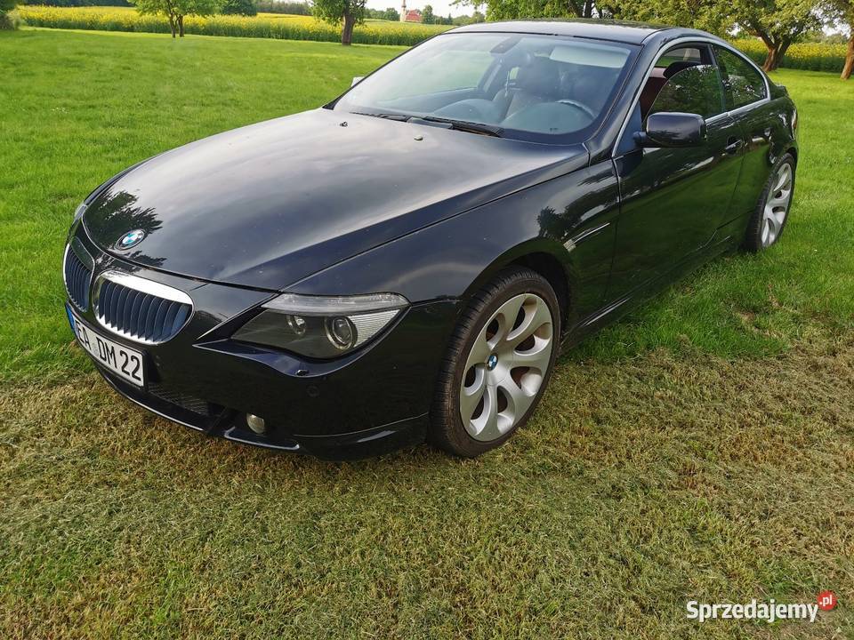 Bmw 630i e63 258 sprowadzony Seria 6 dolnośląskie Bolków sprzedam