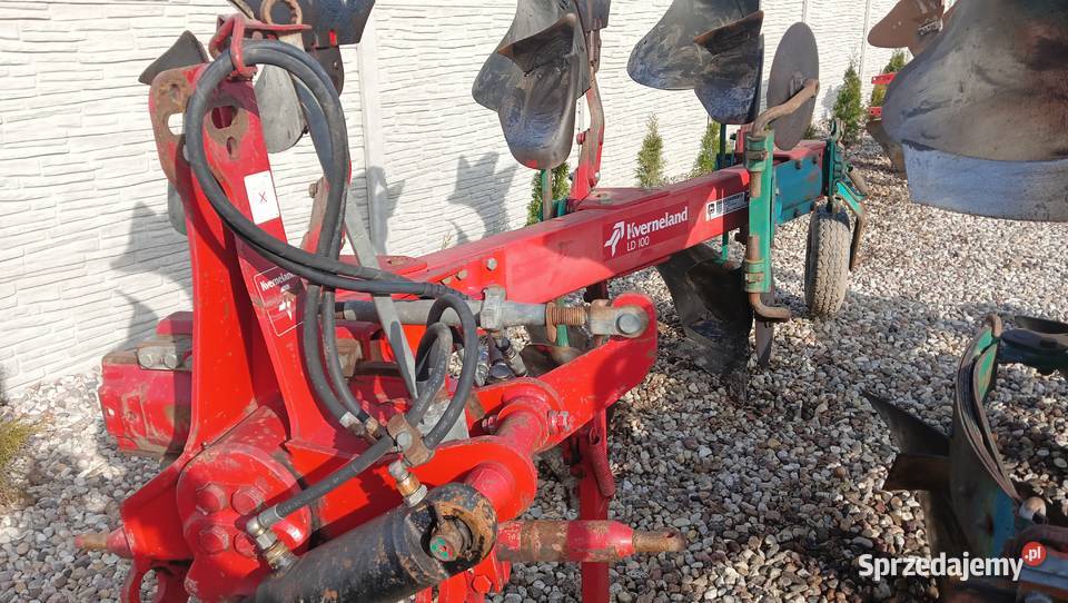 Pług ld 100 kverneland 3 skiby Kverneland pomorskie Nowa Karczma