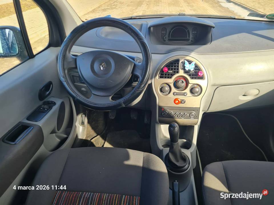RENAULT MODUS super stan 2009r podlaskie