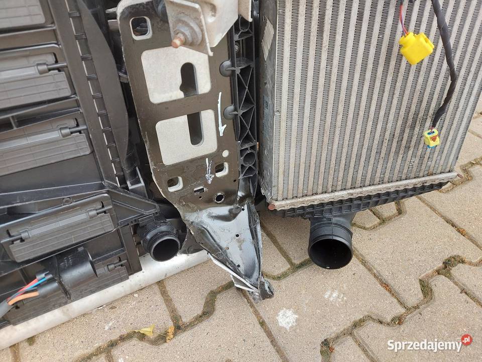 Audi Q7 II LIFT 4M0 TFSI pas przedni chłodnice dolnośląskie