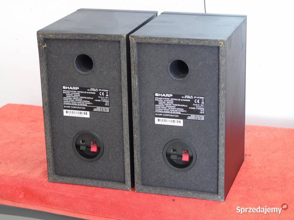 Kolumny Sharp CPHF200 sprawne 2x 100 wat WYSYŁKA Jasło