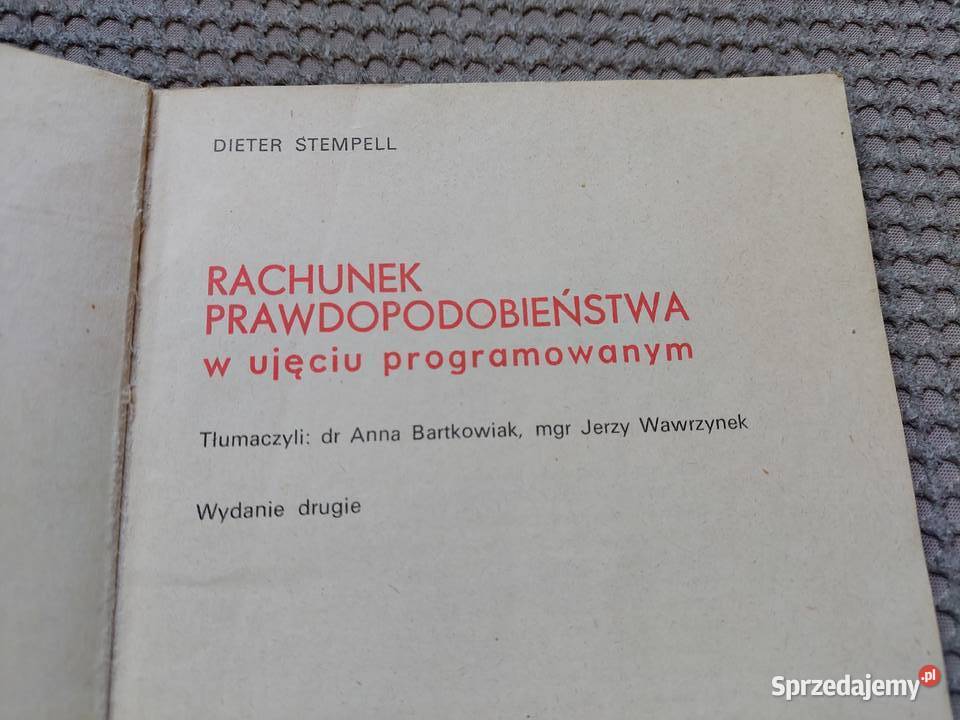 Rachunek prawdopodobieństwa w ujęciu Kraków