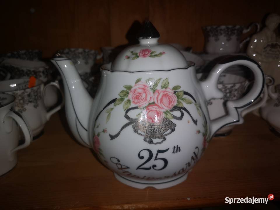 Filiżanka Royal Albert Srebrne wesele Gdańsk