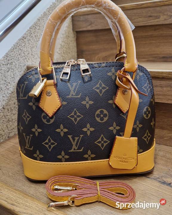 Torebka Louis Vuitton Alma monogram brąz karmel Torby i torebki
