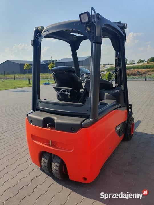 Wózek widłowy LINDE E20L02 18r Duplex 315 m E18