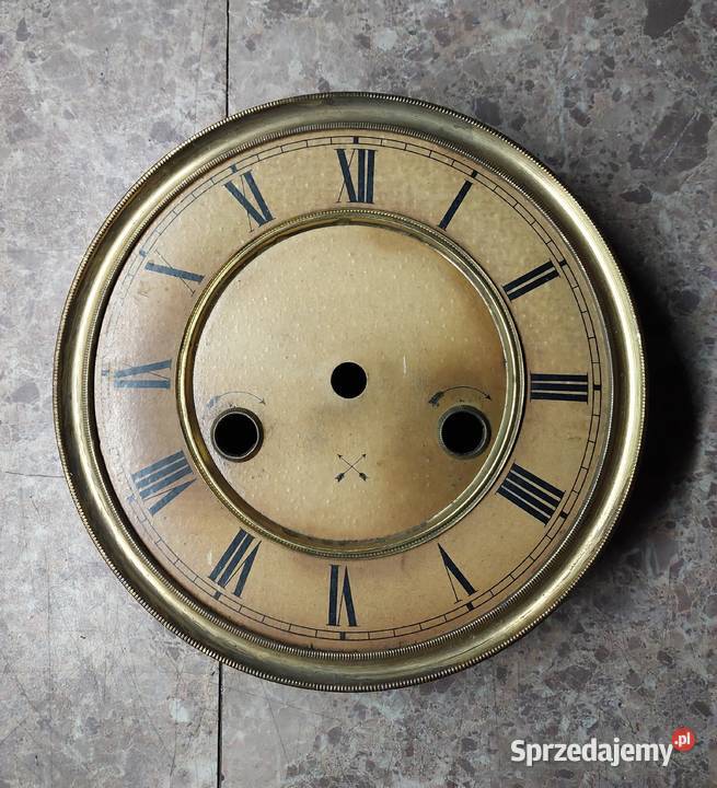 T159 Tarcza starego zegara ściennego HAU 145 Tczew