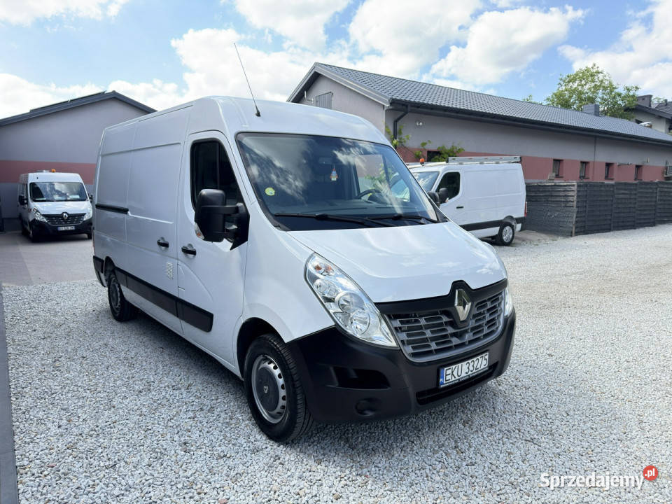 Renault Master średniak L2H2 3 osobowy blaszak biały Renault Warszawa