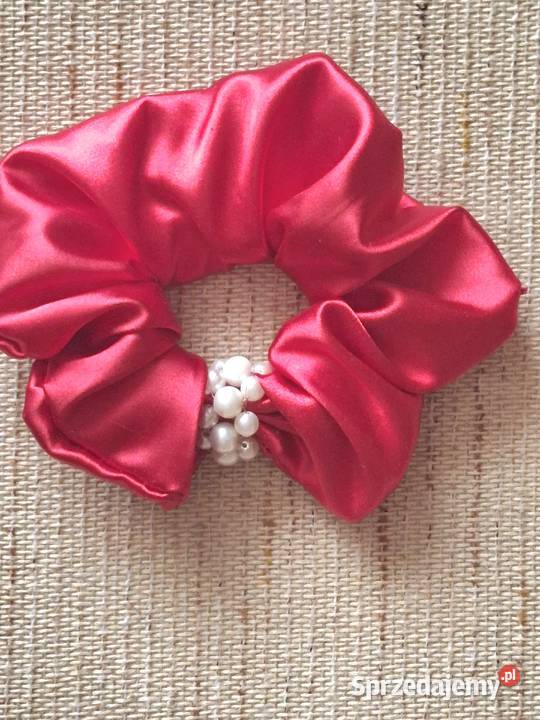 materiałowe gumki do włosów Moda i Styl Brzeg