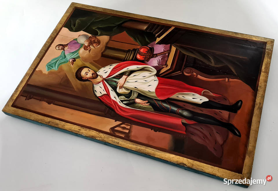 Ikona Święty Aleksander Newski 0370 Warszawa