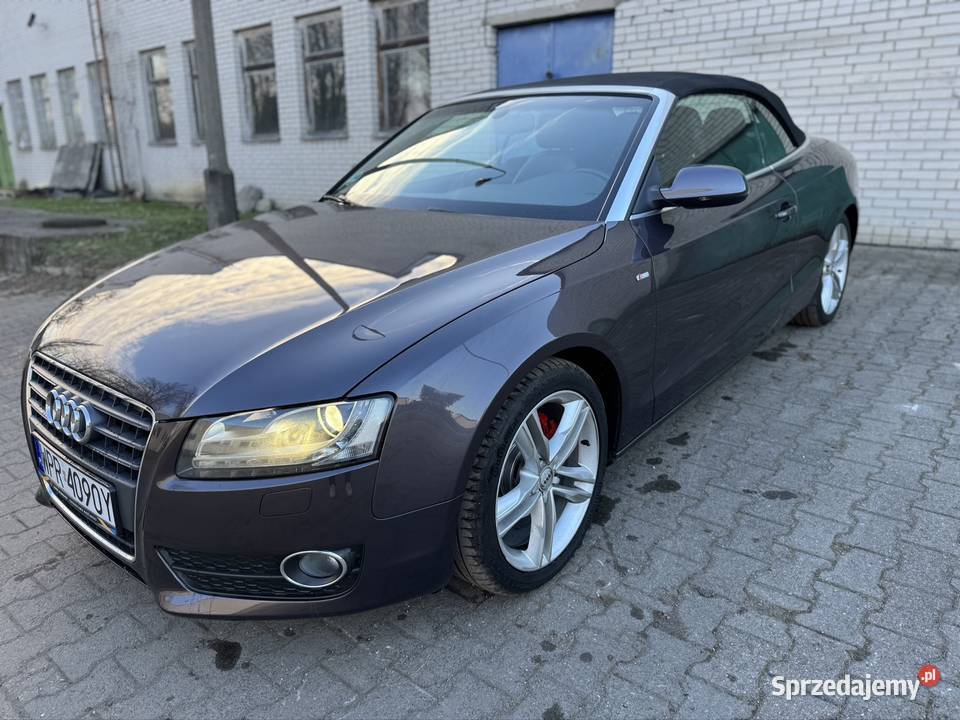 Audi A5 S LINE Kabriolet Automat 20TFSI BANG ogranicznik prędkości Pruszków