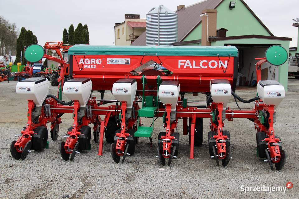 Siewnik punktowy Falcon Agro Masz kukurydza nieuszkodzony Rogóźno