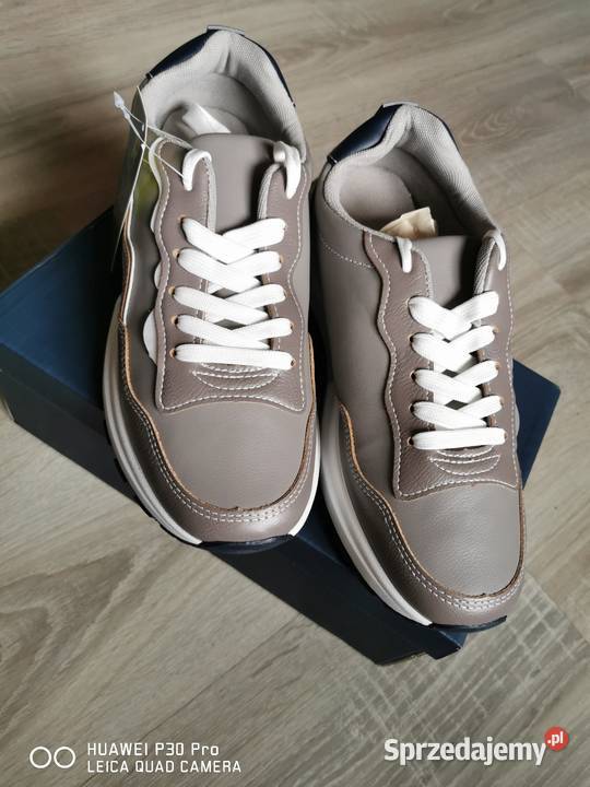 Adidasy męskie nowe szary/srebrny Kłobuck