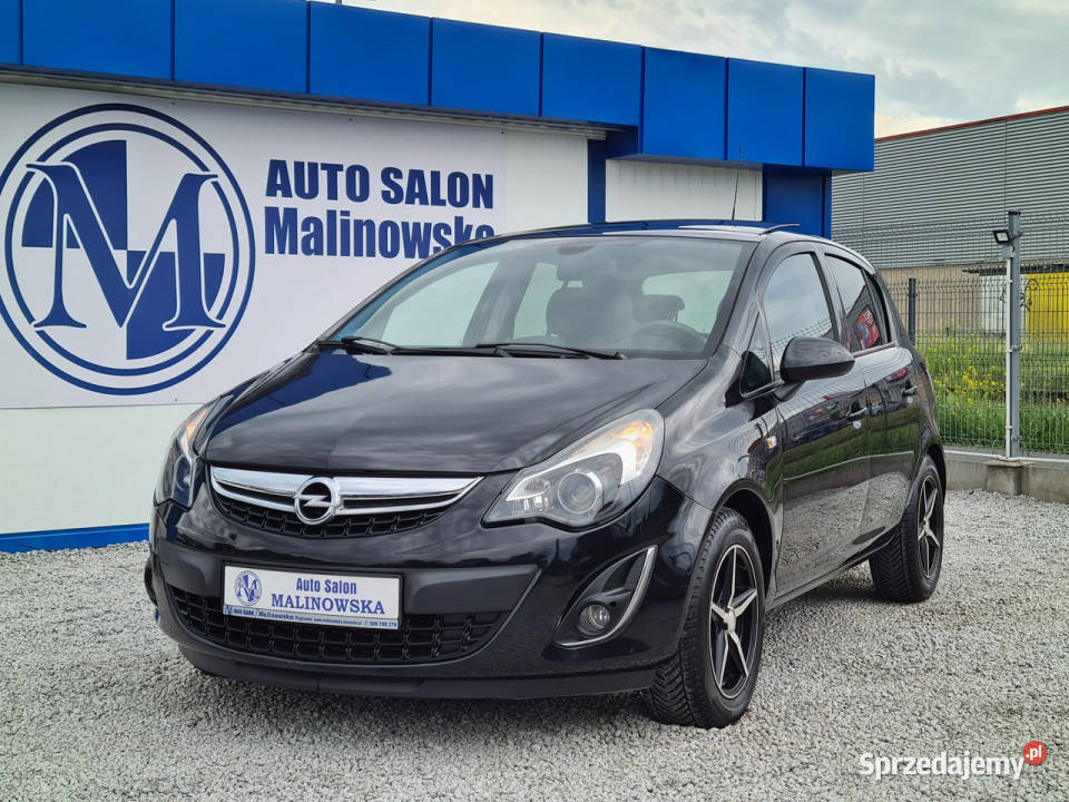 Opel Corsa Szyberdach PDC Navi Grzane czarny Corsa Wągrowiec