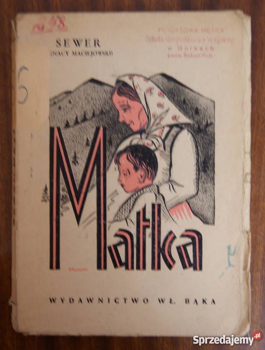 Sewer Ignacy Maciejowski Matka 1946 sprzedam