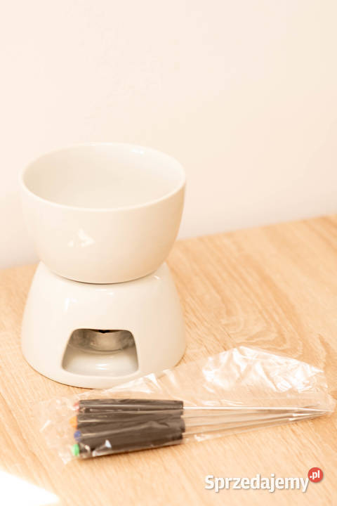 Zestaw do fondue gorącej czekolady i marshmallow