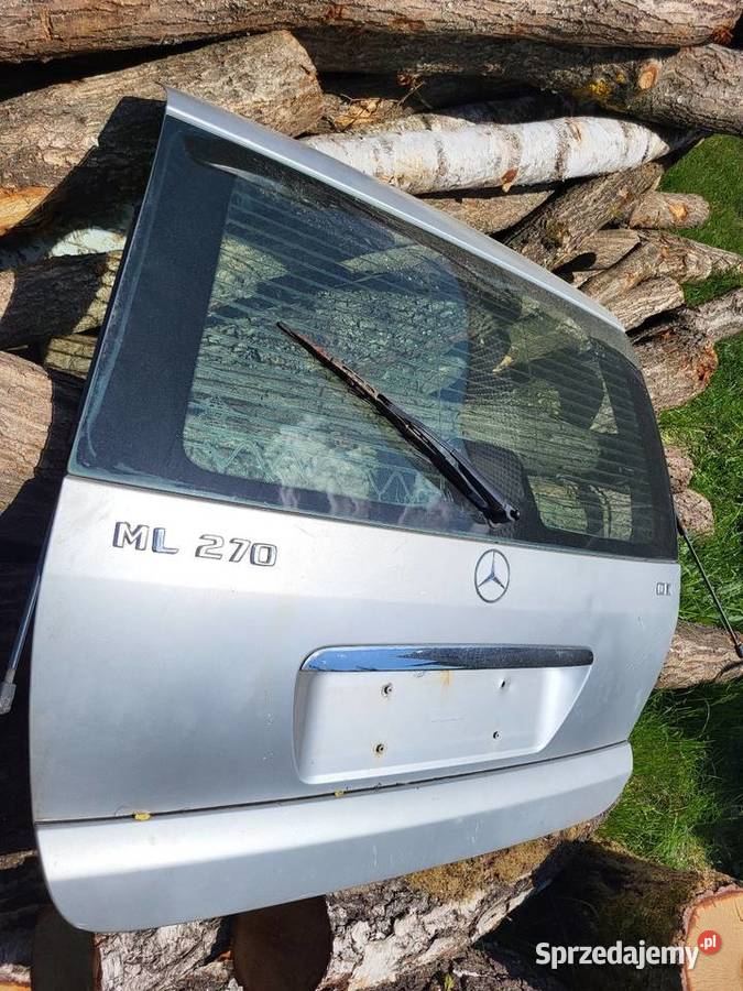 W163 ml klapa bagażnika szyba tył mercedes benz Części samochodowe Pułtusk sprzedam
